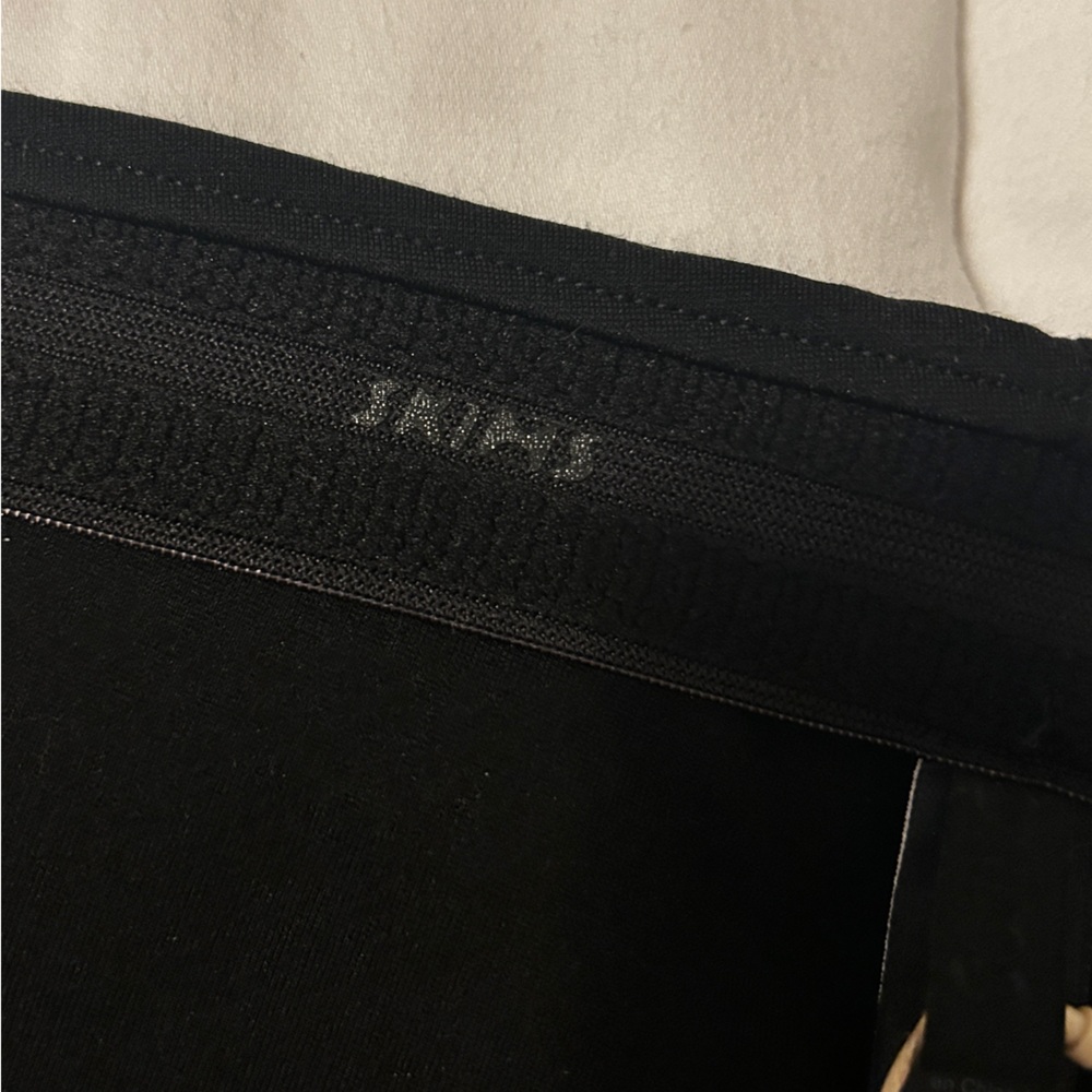 NWT Skims 2X high waisted cropped Capri pant black - Picture 5 of 7